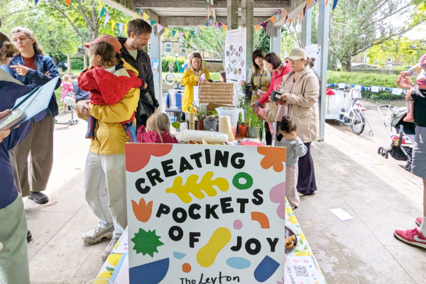 LMC Summer Gathering - a table, bunting, colour, people, families