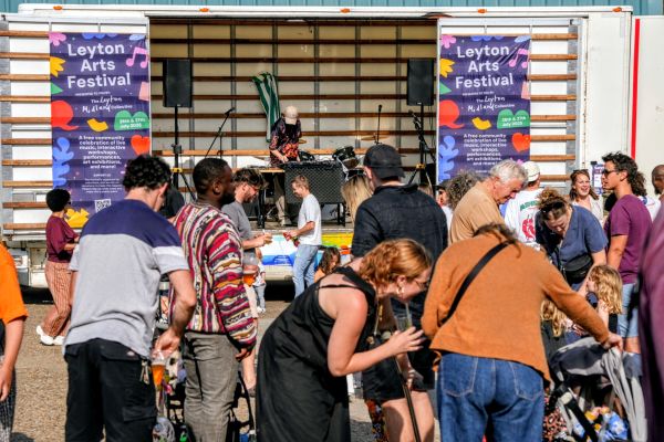 Leyton Arts Festival stage